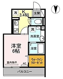 勝山町駅 5.9万円