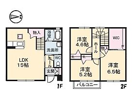 コンフォート　B棟  ｜ 愛媛県松山市空港通5丁目（賃貸アパート3LDK・1階・78.78㎡） その2