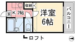 道後公園駅 2.5万円