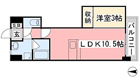 カサグランデリバーサイドI 502 ｜ 愛媛県松山市日の出町10-78（賃貸マンション1LDK・5階・33.80㎡） その2