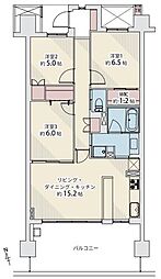 間取図画像 3LDK