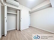 収納付きで使い勝手の良い洋室。子ども部屋として、生活スタイルの変化にも柔軟に対応できます。