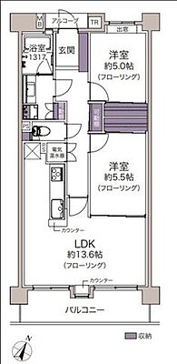 間取り TO-BE-1東照の丘マンション 2階/205