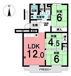 間取図画像 3LDK