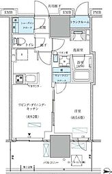 江東区大島4丁目マンション 1LDKの間取図画像
