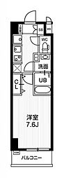 N-stageKameido2 1Kの間取図画像