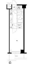 ルーブル亀戸天神前 1Kの間取図画像