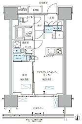 江東区大島4丁目マンション 1LDKの間取図画像