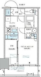 江東区大島4丁目マンション 1LDKの間取図画像