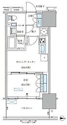江東区大島4丁目マンション 1DKの間取図画像