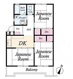 汲沢西団地 1号棟