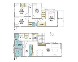 相模原市南区豊町1期 新築戸建 全1棟 1号棟