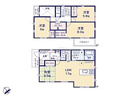 秦野市曽屋1丁目第2　新築戸建　全9棟　1号棟