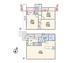 横浜市栄区亀井町2期　新築戸建　全2棟　2号棟