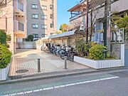 ■きちんと整備された駐輪場で、自転車の保管も安心です