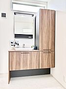 1号棟  ■朝の準備がスムーズにできる広さです