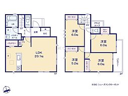 川崎市麻生区東百合丘1丁目1期 新築戸建 全1棟 1号棟