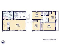 逗子市山の根3丁目4期 新築戸建 全2棟 2号棟