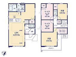相模原市南区東林間8丁目13期　新築戸建　全1棟