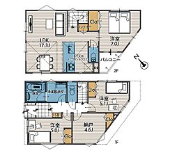 横浜市西区元久保町2 新築戸建 全3棟 3号棟