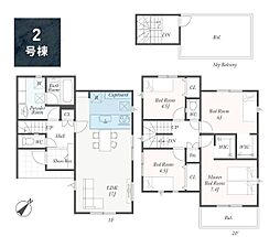 平塚市黒部丘第1　新築戸建　全2棟　2号棟