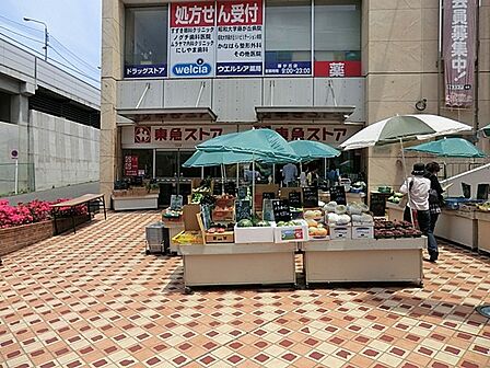 スーパー 1200m 東急ストア藤が丘店