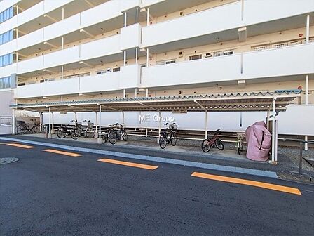 ■きちんと整備された駐輪場で、自転車の保管も安心です