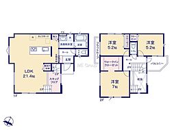 綾瀬市深谷上6丁目 新築戸建 全2棟 1号棟