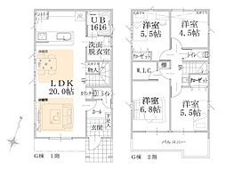 横浜市港南区笹下2丁目第1期 新築戸建 全3棟 G号棟