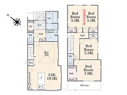 横浜市戸塚区上柏尾町5期 新築戸建 全2棟 2号棟