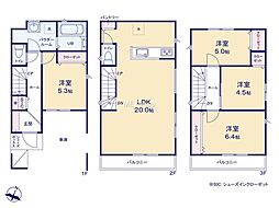 座間市ひばりが丘2丁目2期 新築戸建 全1棟 1号棟