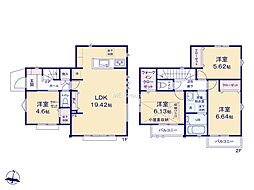 横浜市旭区笹野台2丁目　新築戸建　全3棟　3号棟