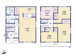 横浜市瀬谷区三ツ境第5　新築戸建　全3棟　2号棟