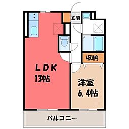 東武宇都宮駅 6.9万円