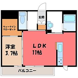 東武宇都宮駅 7.5万円