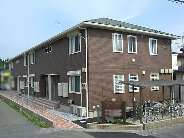 栃木県宇都宮市上野町(賃貸アパート2LDK・2階・64.24㎡)の写真 その1