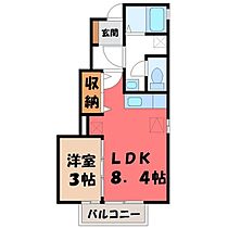 栃木県下都賀郡壬生町中央町（賃貸アパート1LDK・1階・30.31㎡） その2