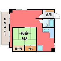 栃木県宇都宮市塙田3丁目（賃貸マンション1LDK・7階・51.80㎡） その2