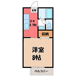 間取図画像 1DK