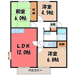 サンプレイスジョウナン E 2階