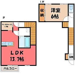 東武日光線 樅山駅 徒歩71分