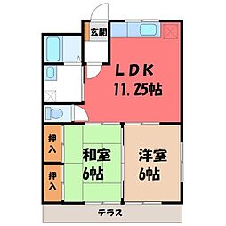 ハマノハイツ 1階/-