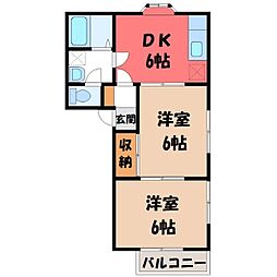 エフハウス I 2階/-