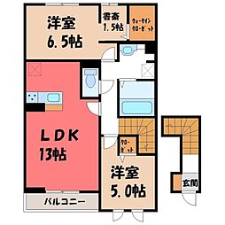 コーポ田村 No.16 2階/-