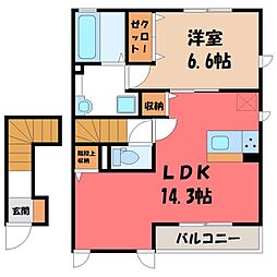 カーサ ボンジョルノ 2階