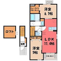 ビオーラ長田 B 2階/-