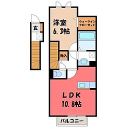 メゾン医大前桜 C 2階/-