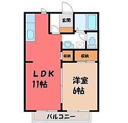 ドミールカガワ III 2階/-