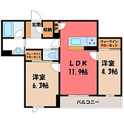 JR東北本線 宇都宮駅 徒歩20分