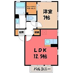ソレイユ A 2階/-